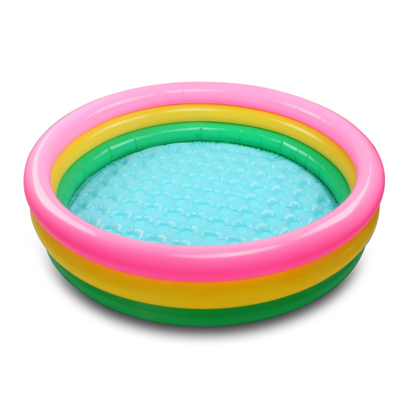 Round inflatable marine swimming pool PVC