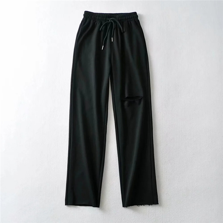 high waist wide leg pants NSLD15543