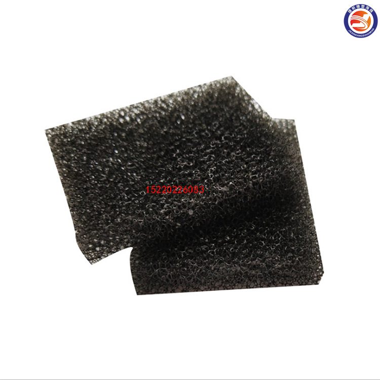 厂家生产电吹风防尘过滤棉 粗孔透气网绵 圆形发泡过滤绵片加工