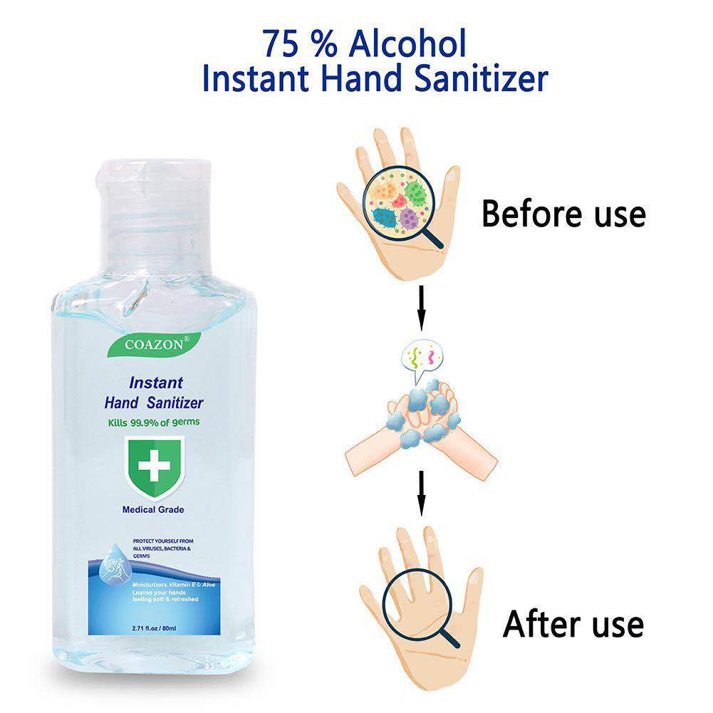 OEM gel hand sanitizer 80ml spot supply cross-border