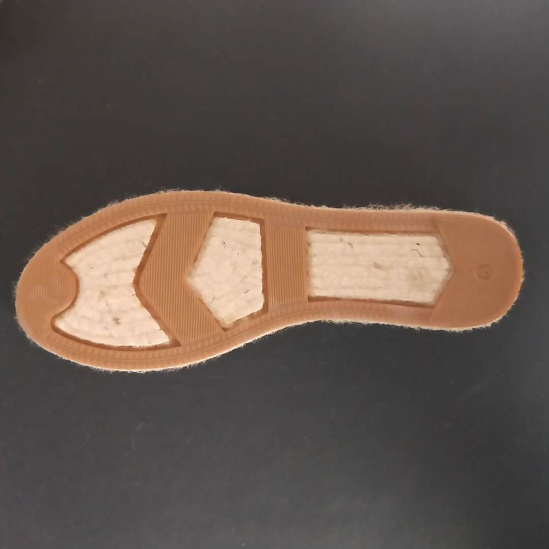 颜色可调休闲麻编橡胶鞋底防滑手工渔夫麻底漏空凉拖鞋厂家直销