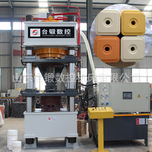 一模两块牛羊舔砖液压机 盐砖鱼饵压块成型油压机 粉末成型压力机