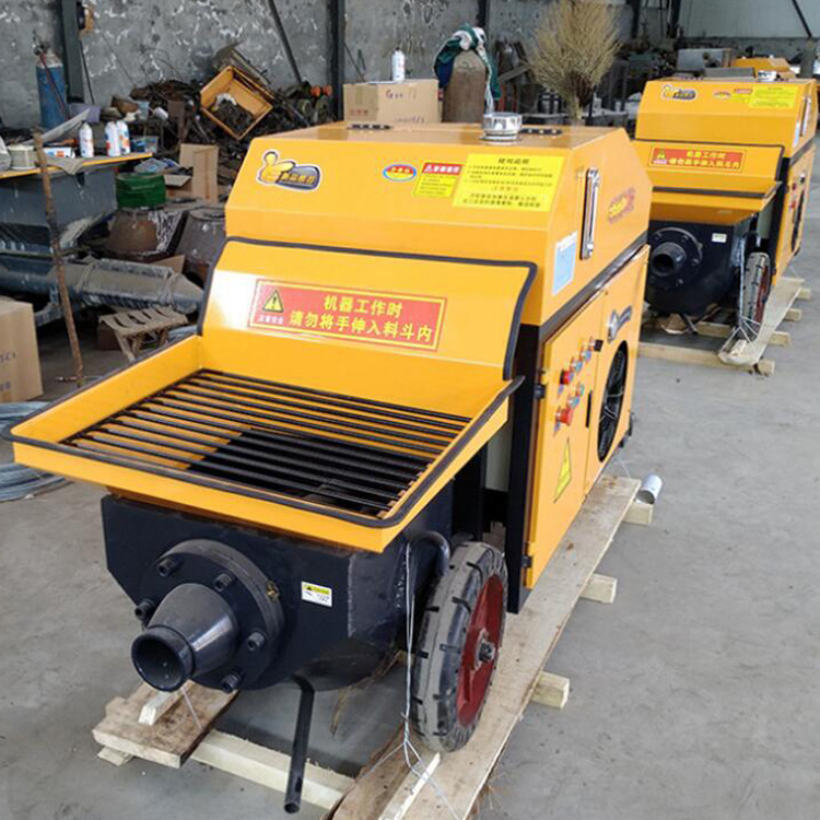 New concrete conveyor pump 15KW indoor constructor pillar mortar…