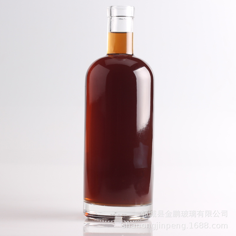 工厂直销 伏特加酒瓶 750毫升透明酒瓶