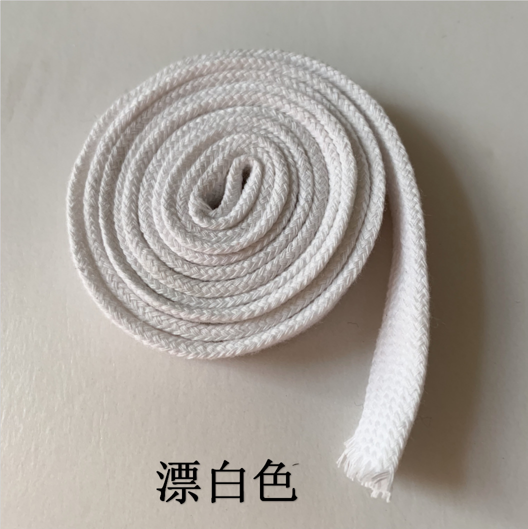 Fabricante en stock cinta de color 1,5 CM cuerda de algodón plana hueca de doble capa ropa tejida sombrero cuerda de la cintura cordón