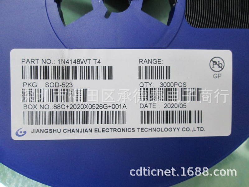 贴片二极管 IN4148 1N4148WT SOD-523 0603体积 样品可出