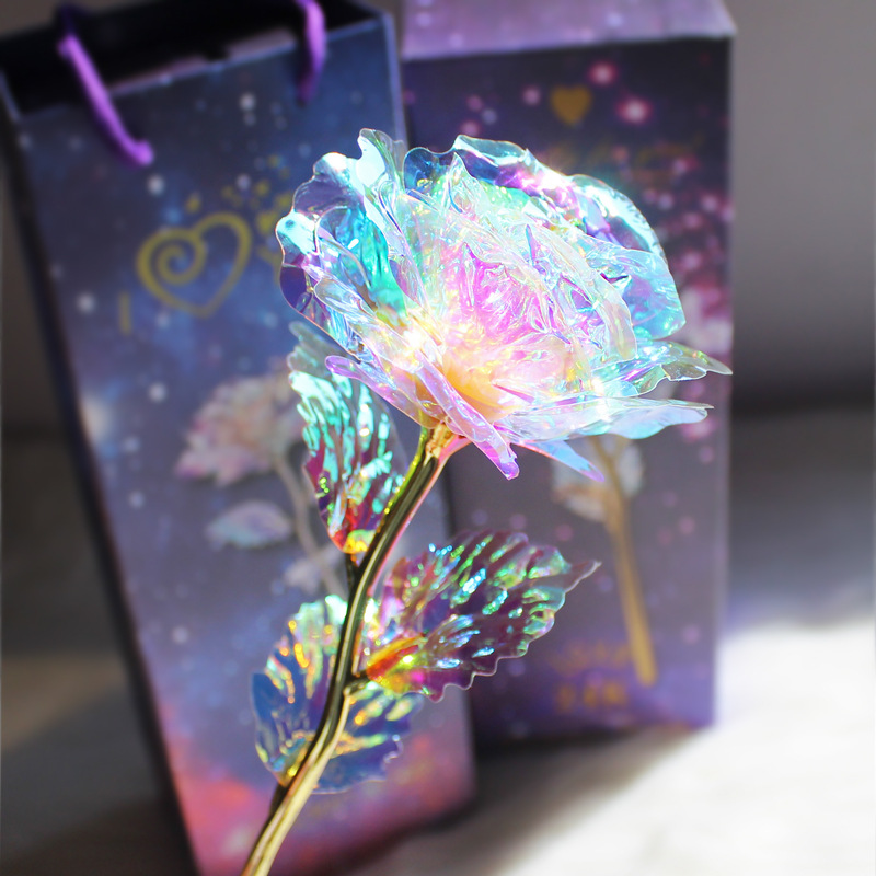 20年金箔花图 紫盒彩金玫瑰3 - 副本