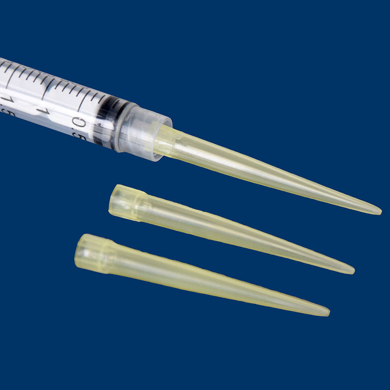 点胶针头加长黄色TT全塑料点胶针筒针头点胶阀点胶机实验针头针咀