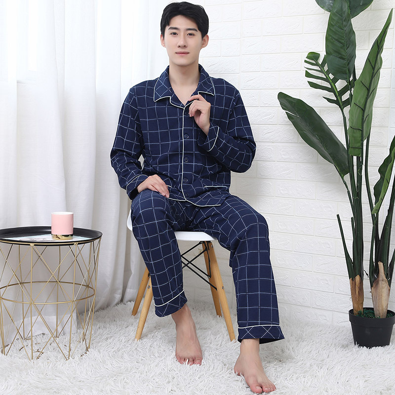 100% pijamas de algodón de las mujeres de primavera y otoño traje de primavera y otoño estudiantes de estilo coreano más tamaño ropa para el hogar de invierno