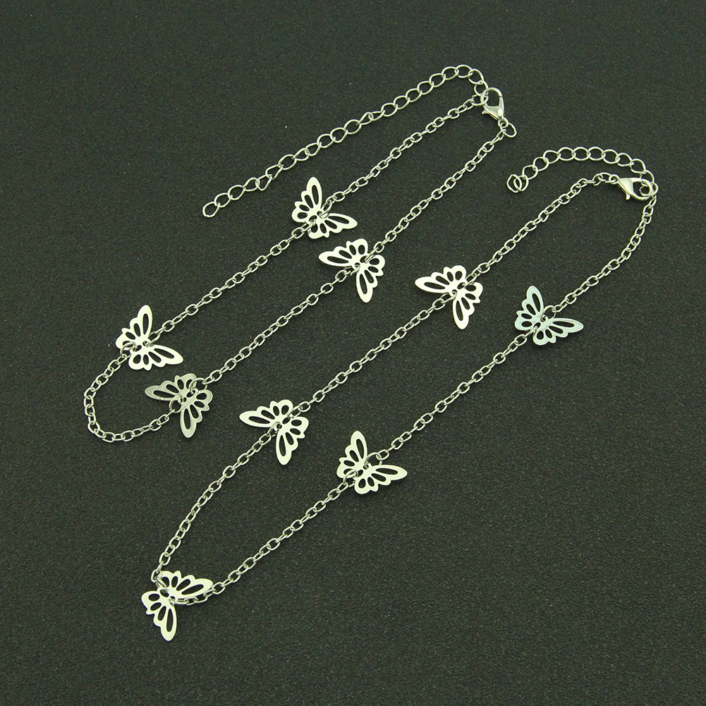 Wholesale Jewelry Simple Style Geometric Alloy Iron Necklace display picture 1