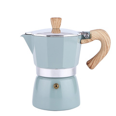 Precision Craft Coffee Pot Eight-Angle Aluminum Moka Pot Espresso Coffee Maker Classic High-Quality Aluminum Coffee Pot