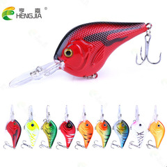 HENGJIA Hengjia fishing gear long-range cast 11g big tongue board floating rock Luya bait fat body embryo hard bait
