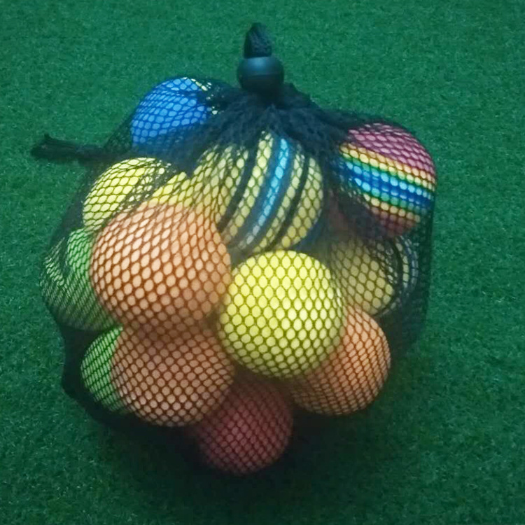 供应室内高尔夫练习球EVA软球儿童玩具golf训练家用宠物玩具30颗|ms