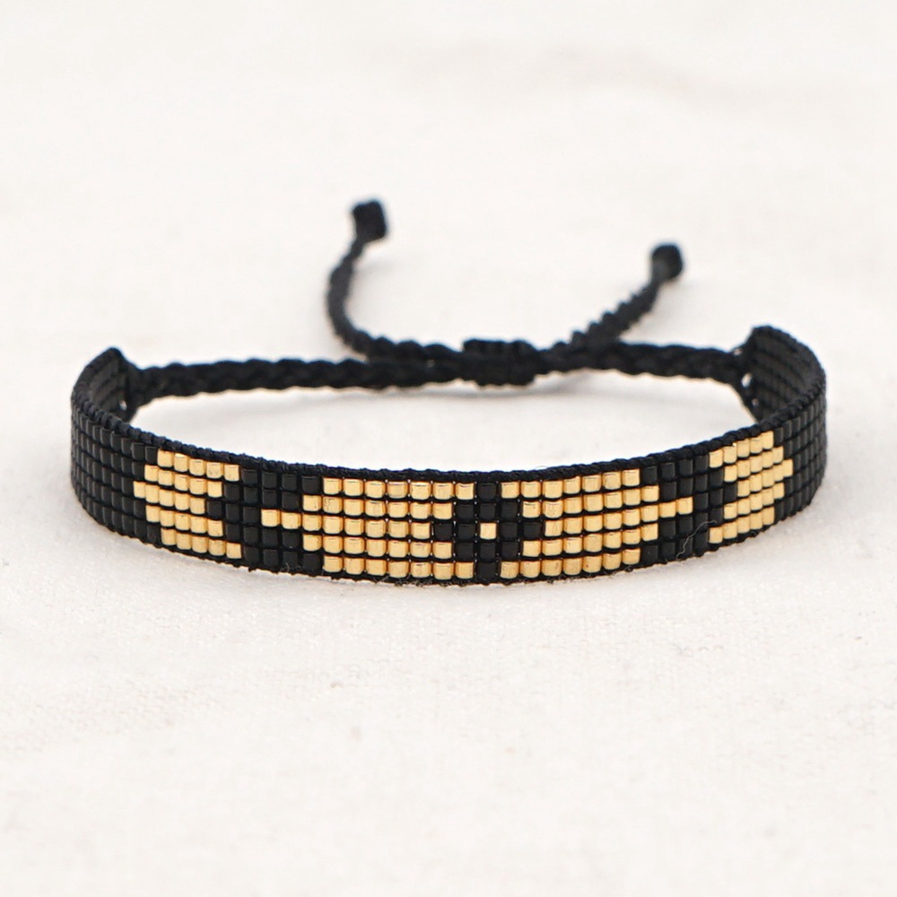 Simple Bohemian Miyuki Rice Bead Bracelet display picture 4