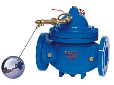 南高100X隔膜式遥控浮球阀 流量控制阀 水力控制阀