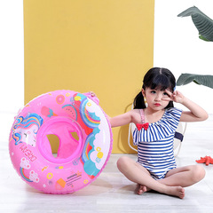 Wholesale New Pink Unicorn Thigh Ring Seat Ring for Babies, Inflatable Unicorn Life Vest