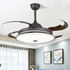 Northern Europe Simplicity invisible Ceiling fan lamp Restaurant household electric fan a living room Simplicity bedroom modern Fan a chandelier