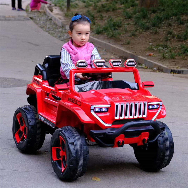 新款大號四輪越野汽車雙人電動汽車可坐騎四驅遙控玩具車壹件代發