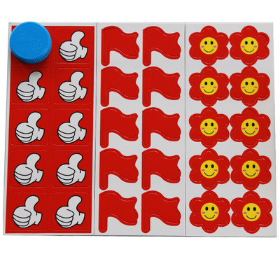 children grow up Self-discipline Mark Post remove originality Refrigerator sticker kindergarten blackboard magnetic Praise