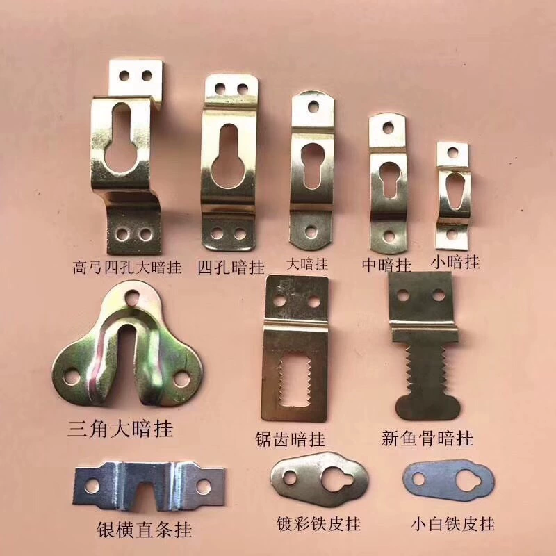 Фоторамка фурнитура темная подвесная декоративная живопись метровая коробка горизонтальный прямой крючок китайская живопись Монтажные Аксессуары для вышивки крестиком оптом