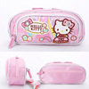 Hello kitty, capacious cute pencil case for elementary school students with bow, wholesale