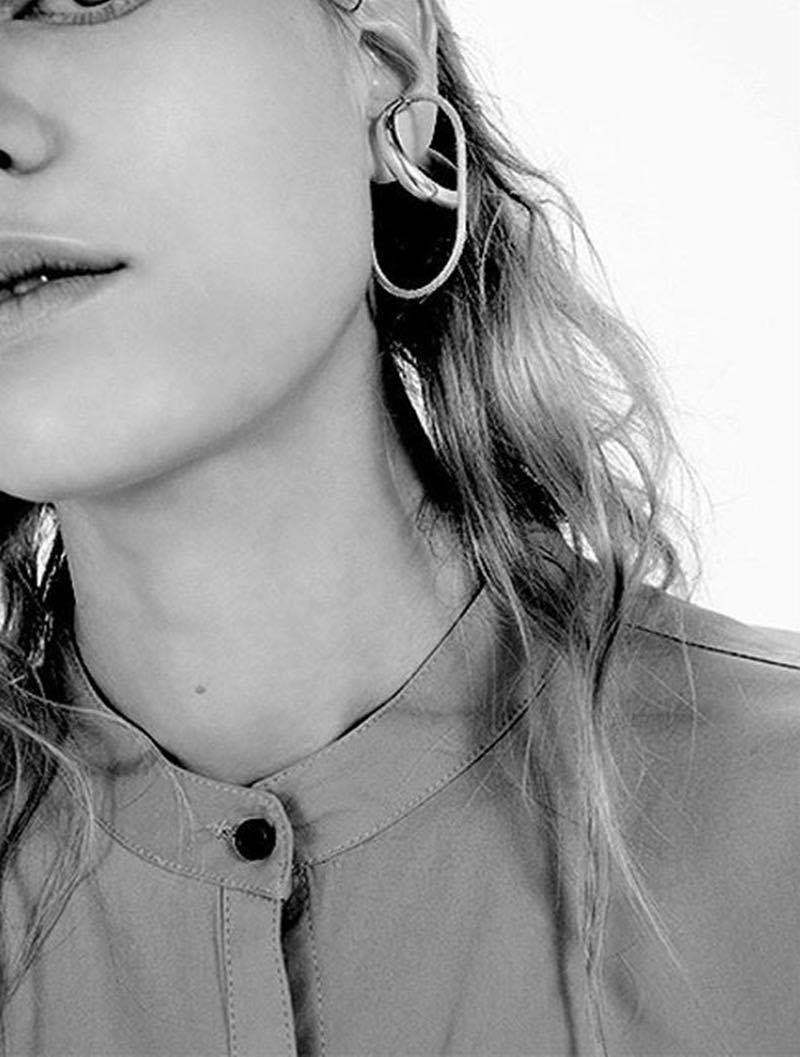 Europäische Und Amerikanische Übertriebene Persönlichkeit Design Temperament Metall Ohne Löcher Tragen Ohrringe Punk Modische Retro Neutrale Ohr Clips display picture 3