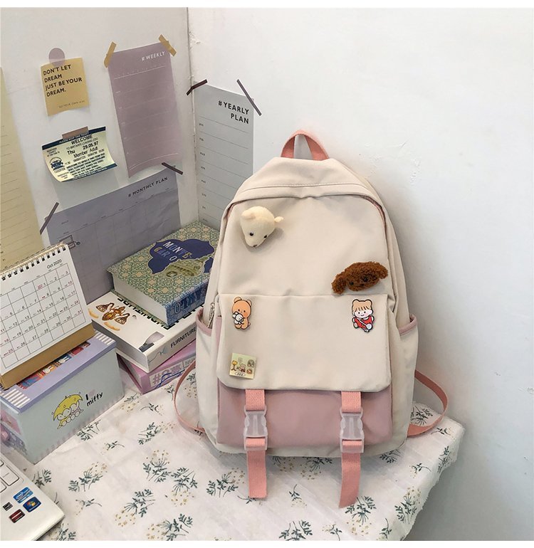 Korean Hit Color Schoolbag Wholesale display picture 25