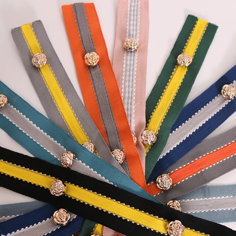 厂家供应 轻奢风格窗帘花边窗帘配饰饰品织带 玫瑰花窗帘抱枕花边