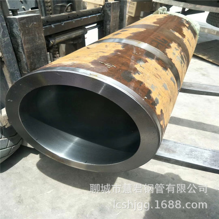 供应深镗孔滚压绗磨管 450*380 液压缸筒珩磨管 刮削滚压绗磨管