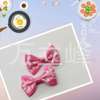 Hair band with bow, children's hair accessory, clothing, box, decorations, polyester, Birthday gift