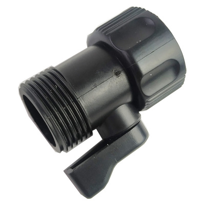 Plastic 6 points Whip Tooth switch valve nipple fast hose Water pipe Joint parts