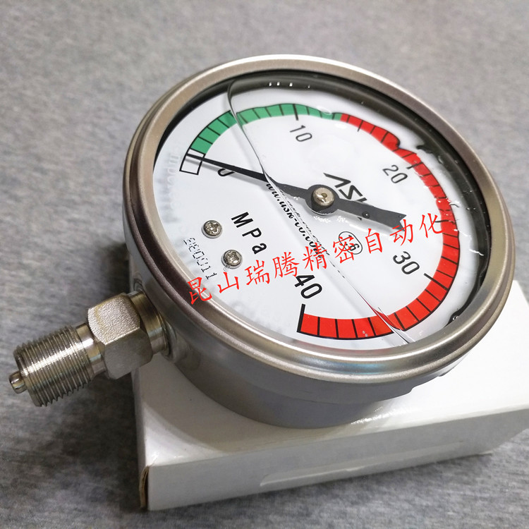 OPG-AS-G3/8-100x40MPa-GR13.5 耐震 ASK压力表 ASK甘油压力表