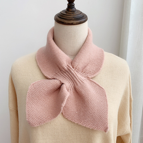 Fake collar Detachable Blouse Dickey Collar False Collar Scarf women versatile cute small neck warm knitted wool neck cover