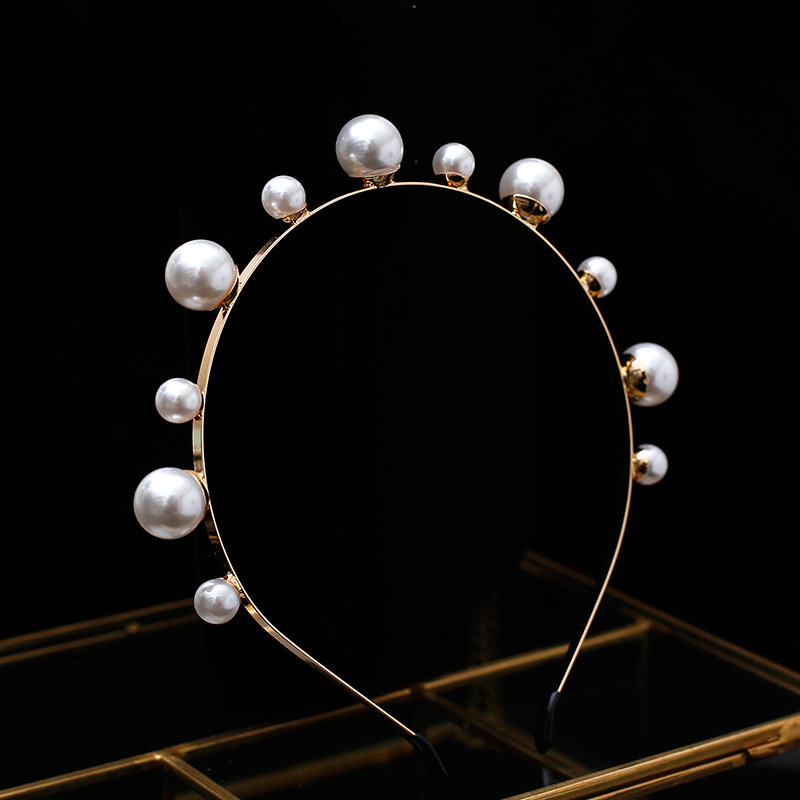 Retro hair accessory for bride pearl
