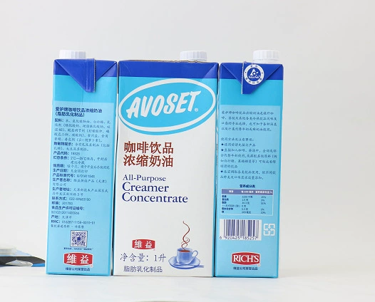 Кофейное зерно Yixi Aihuai Milk 1L концентрированное жиры -саженная липид -зернистая постная сливочная кофейная концентрированная молоко [скидка на целую коробку]