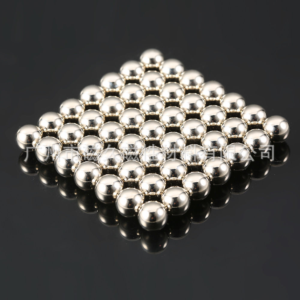 厂家供应 钕铁硼强力磁球 彩色磁球 D15MM磁珠 强力磁铁 材料环保
