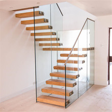 卷板鋼木旋轉樓梯復式躍層簡約整體家用閣樓室內中柱鏤空鐵藝DIY