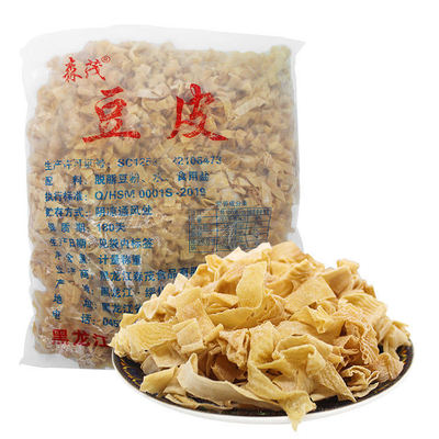 4斤裝豆皮森茂豆皮非油炸幹豆皮麻辣燙火鍋涼拌豆皮味道豆皮批發