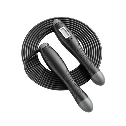 Steel wire skipping rope for students high school entrance examination training adult yoga fitness exercise bearing skipping rope counting ropeless skipping rope dropshipping