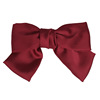 Red hairgrip with bow, brand hair accessory, hairpins, internet celebrity