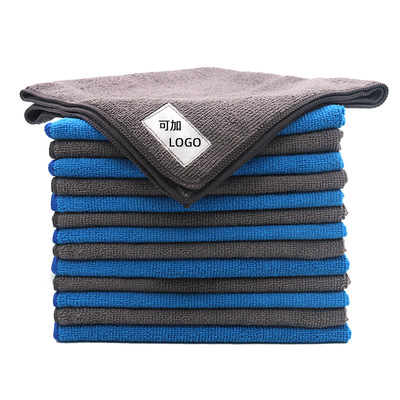 跨境爆款40*40cm吸水纤维方巾吸水多用途清洁抹布可定制logo