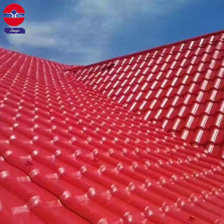 沈阳金美佳树脂瓦厂 树脂瓦 枣红色 种类齐全 免费送样 质轻