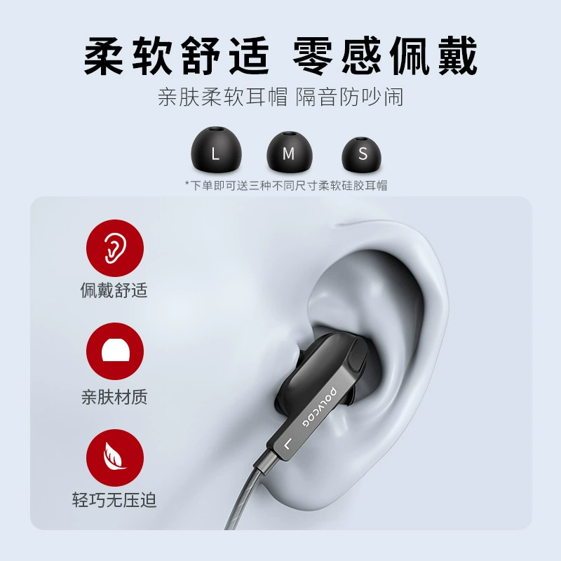 Четырехъядерный наушник внутриушной HIFI с тяжелым басом, совместим с Huawei и Xiaomi