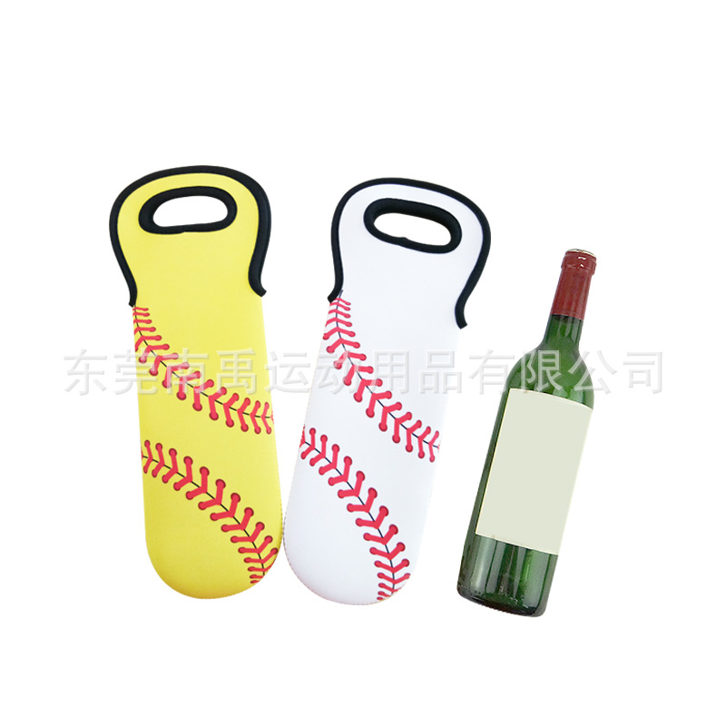 厂家定制潜水料红酒瓶套可定制 红酒保温套手提式防摔减震套加工