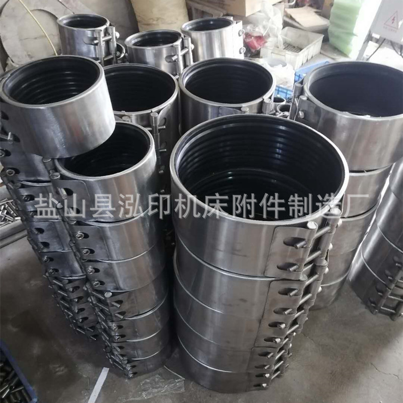 厂家供应304管道修补器 不锈钢哈夫节 管道连接修补器管道连接器
