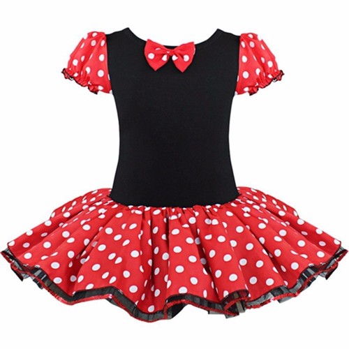 Cross-border exclusive supply of Minnie polka sequined tutu skirt for primary and middle school children, children's headband dance costume, ballet skirt