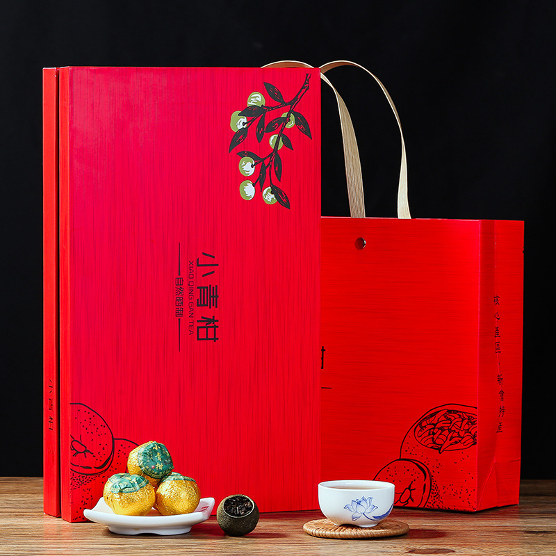 Xinhui Xiaoqing orange Yunnan Palace Pu'er tea cooked tea Xiaoqing orange tea gift box factory wholesale delivery