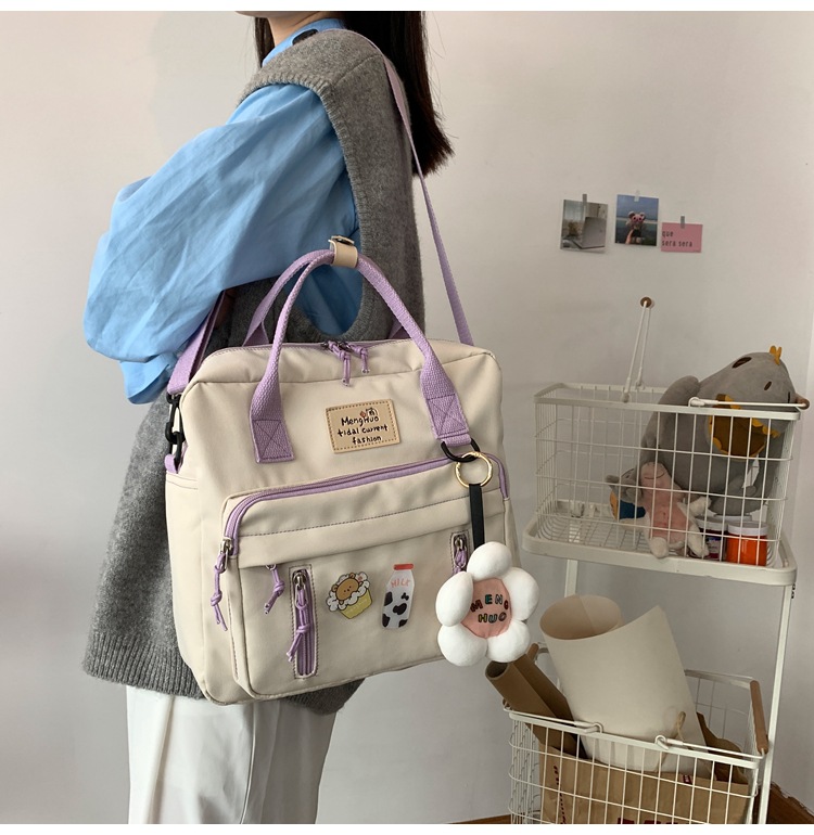 Fashion Flower Handbag Wild High Capacity Backpack display picture 42