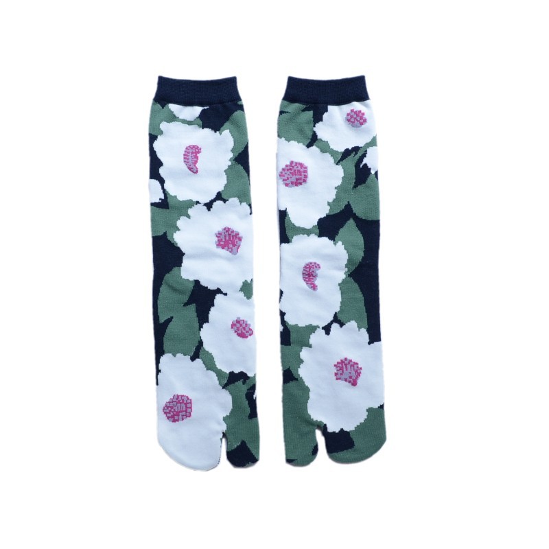 Green Japanese classic thin Tabi