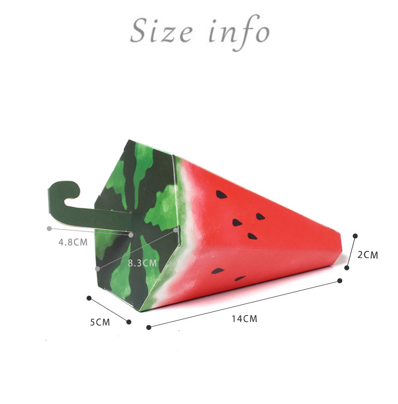Cartoon Watermelon Paper Gift Wrapping Supplies display picture 1